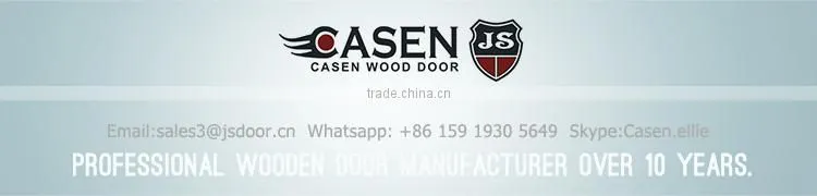 popular design teak wood interior office doors with windows