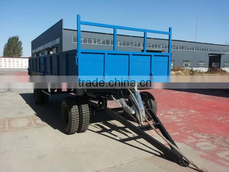 10 ton agricultural tractor hydraulic dump trailer