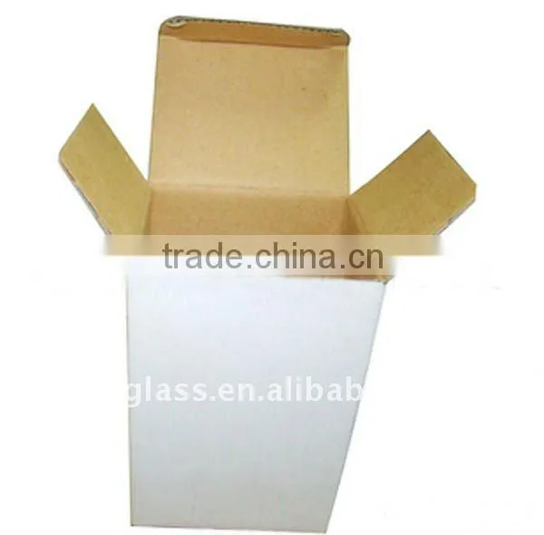 500ml clear borosilicate galss jar with handle