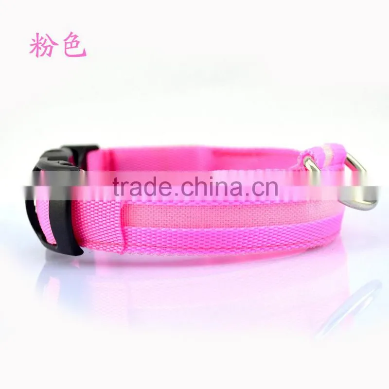 Dog LED Collar LED neckband, LED ring, LED catch, LED choker, LED dog leash