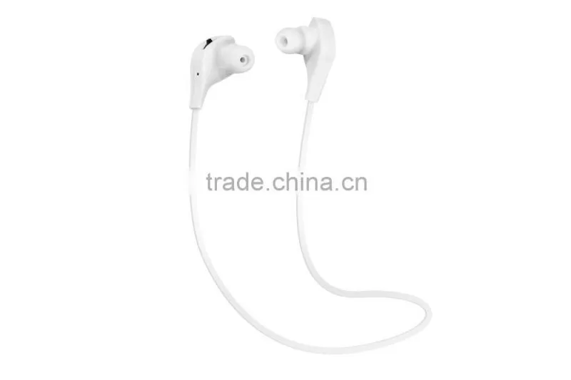 New coming smart wearable device neck back sports bluetooth headset earphone