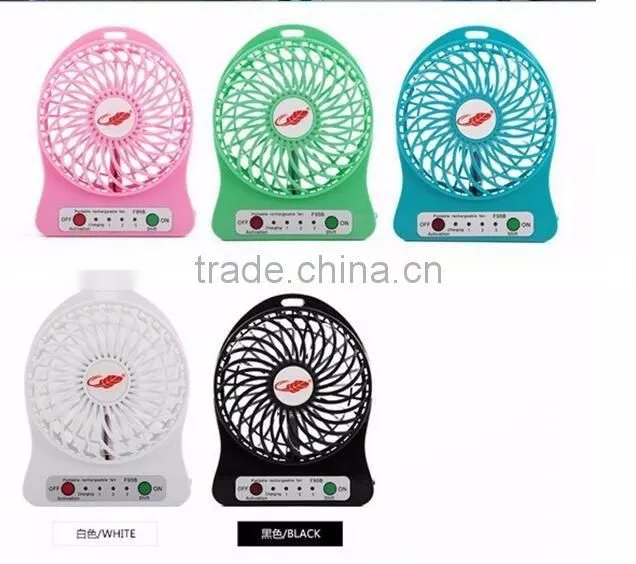 Best gift emergency rechargeable mini usb fan small pocket usb fan,Colorful mini ceiling fan