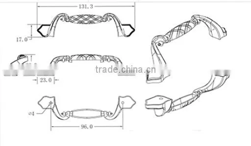 Good Quality New Design Scandinavian Door Handle