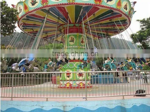 hottest amusement park chair tower flying swing chair equipment