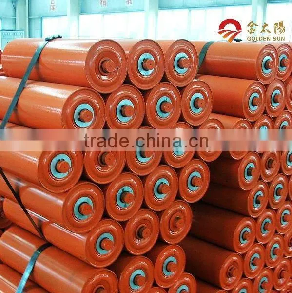 Carbon steel pipe belt conveyor trough roller