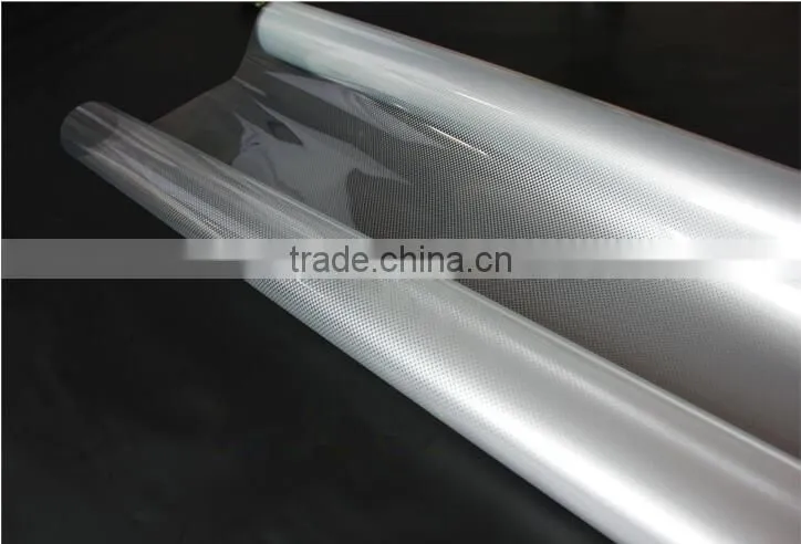 wholesale new product grey dot gradation lamination window film, PET explosion proofing decorative film similar to 3m film