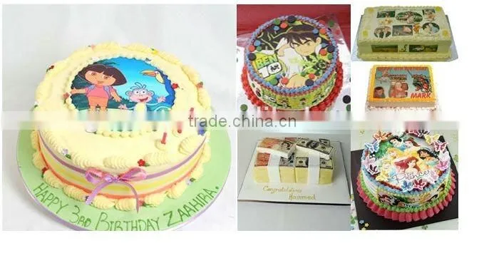 refillable digital printing edible ink for hp printer for printing on cake/biscuit