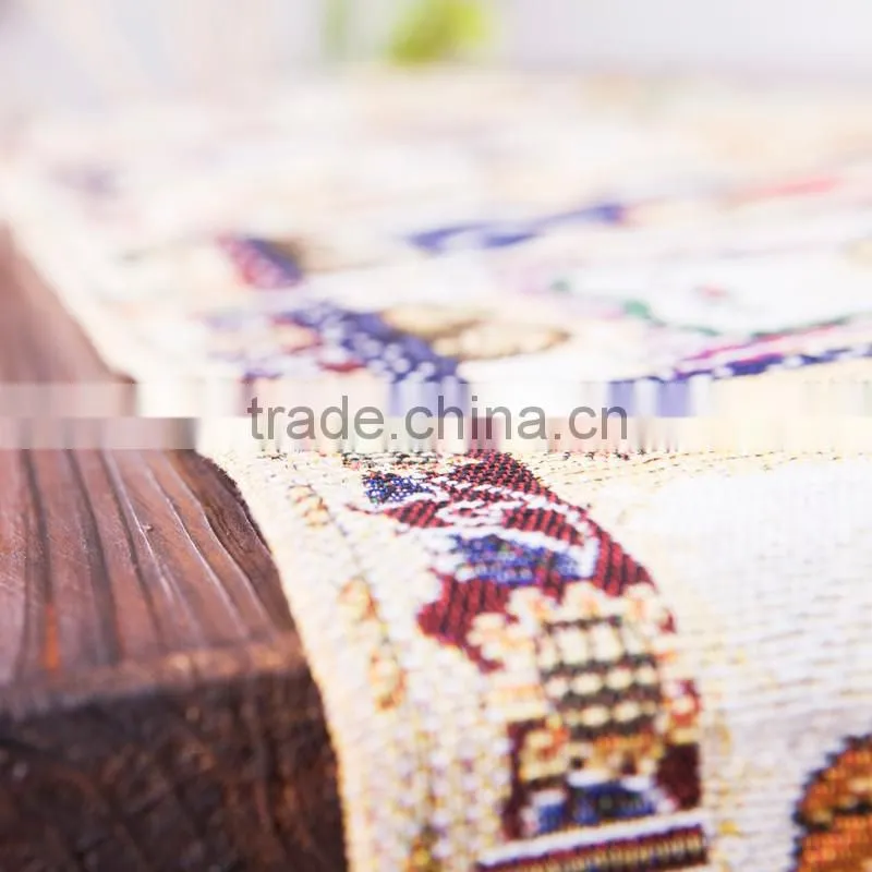PLUS Burlap halloween party table runner