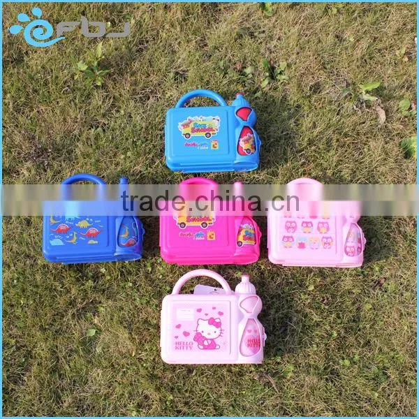 Cute Microwave Safe Plastic food container for school
