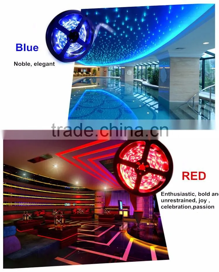 SMD Multi Color 12V 24V Waterproof LED Strip Lights
