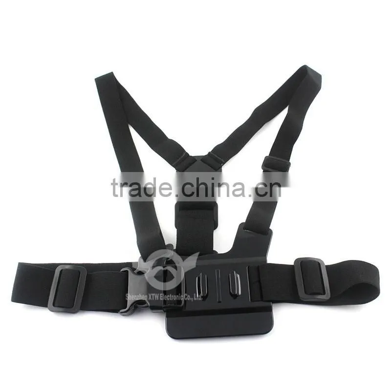 A model: chest body strap for GoPro Hero 2/3/3+/4/4 Session shape the same as original one