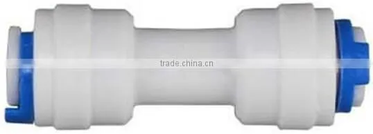 RO spare parts/Guangzhou plastic 1/4" direct quick fitting/quick connector