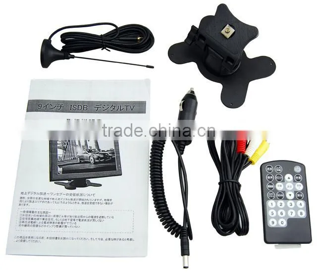 Mainly Specialized In Manufacturing Super Slim 9 Inch ISDB Digital Portable TV For Peru