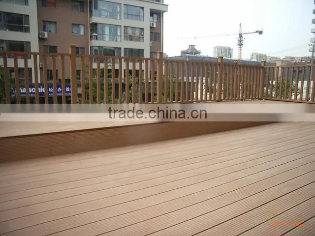 solid design in 146*17mm size composite deck with good price wood plastic composite decking floor