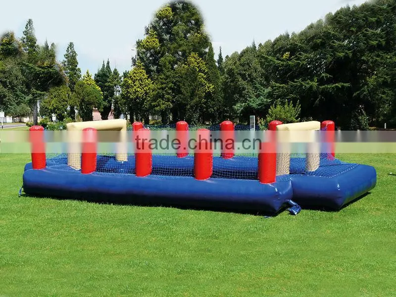 inflatable out door football pitch , commercial inflatable court