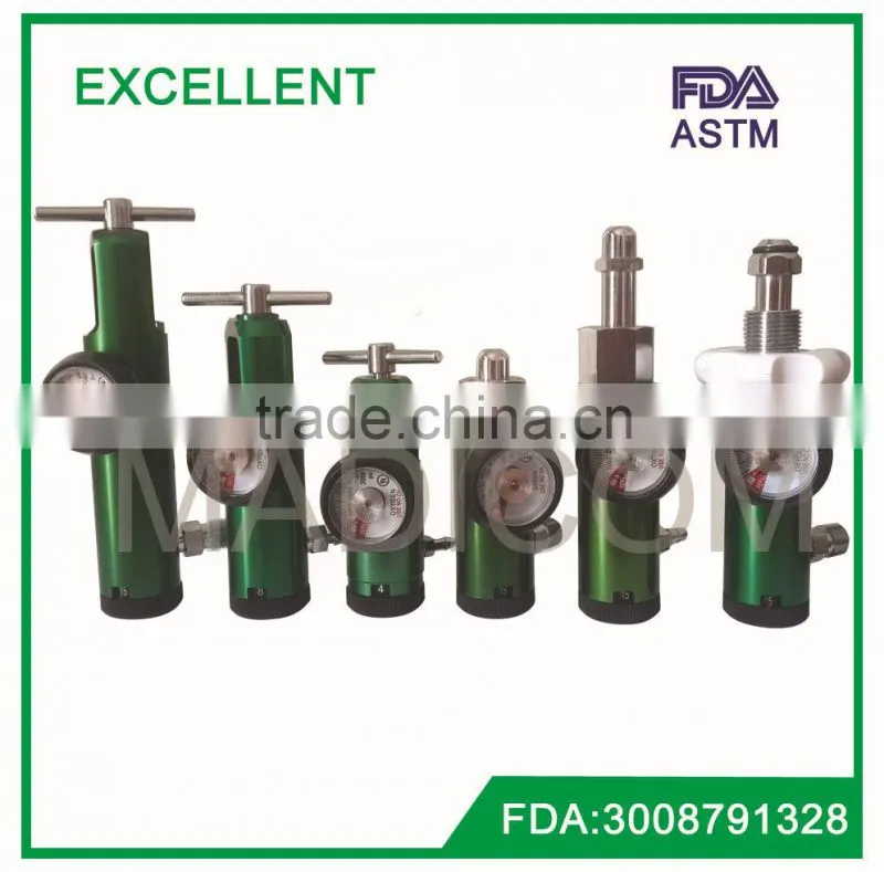 CGA870 medical oxygen regulator /FDA standard oxygen regulator/portable oxygen kit