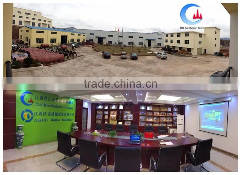 China Clay Alluvial Washing Gold Trommel Recovery Plant