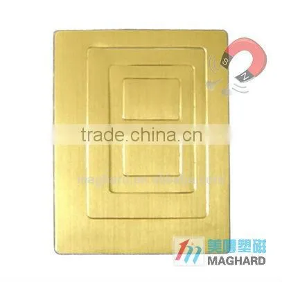 Inserting color paper multiple magnetic photo frame