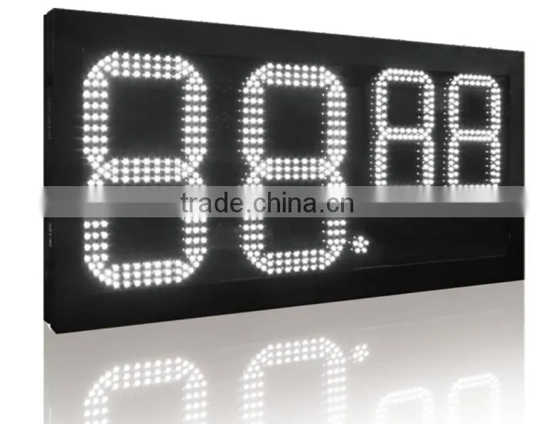 China supplier wholesale outdoor digital led screen/led time temperature display/led display for clock use