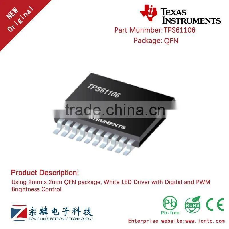 Genuine Original TPS61106 QFN TPS61106RGER White LED Driver