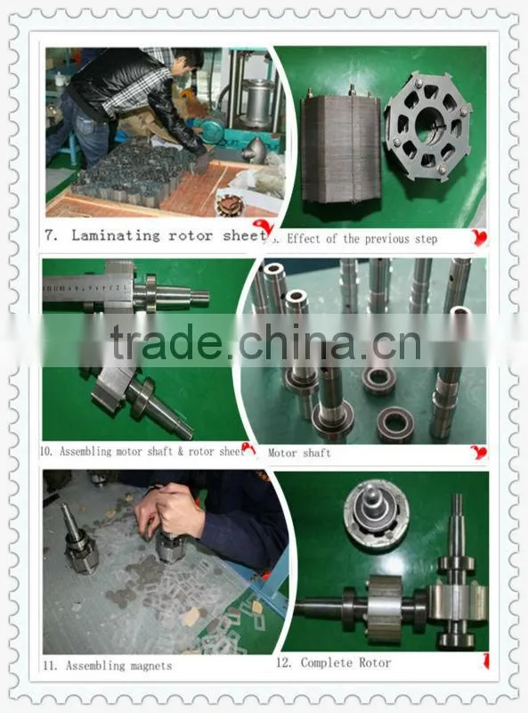 newest wholesale high generating electricity efficiency long lifespan 3years warranty 600w brushless alternat 3phase alternator