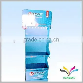 China supplier wholesale best selling fancy creative advertising rack high quality supermarket cardboard wine rack