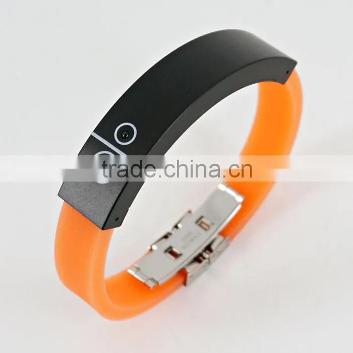 Smart Fitness Silicone Bluetooth Bracelet With Vibrating For Smart Watch Phone WT-16