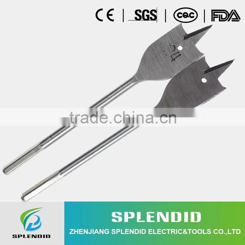 45 Carbon steel flat wood drill bit for wood working