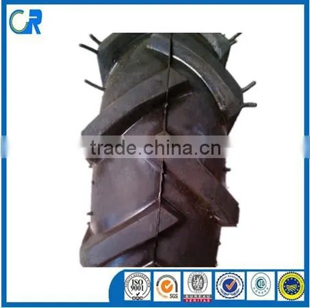 Heavy duty 10 inch herringbone rubber wheel 4.10/3.50-4 for farm tractor