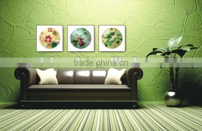 PS lenticular 3D miniature framed picture for decoration