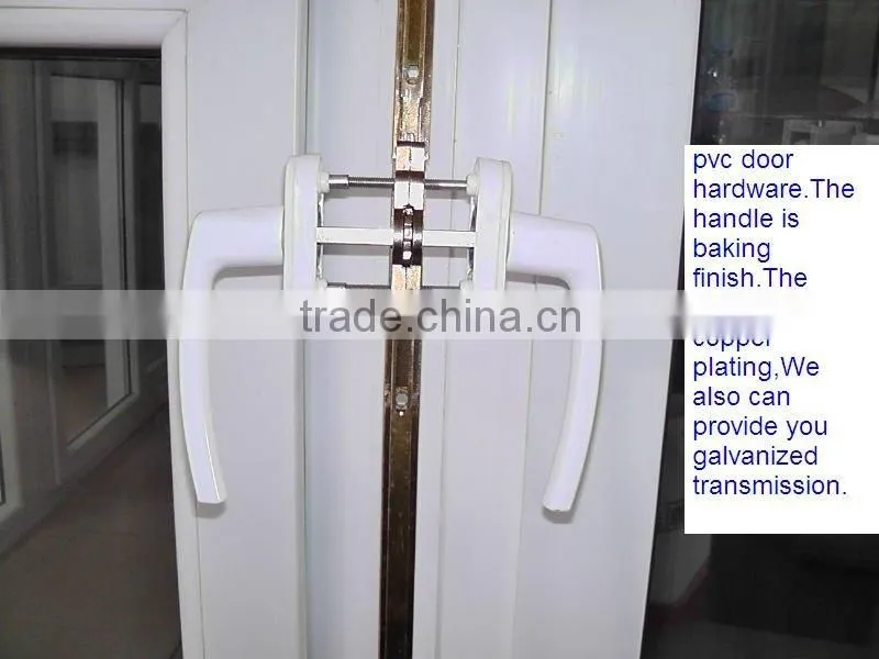 pvc interior door with handle