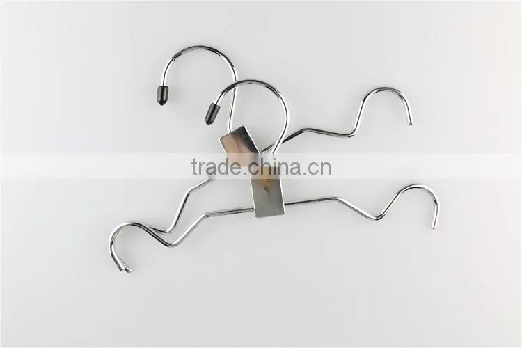 Popular Chrome Metal Clothes Dress Wire Hanger For Laundry