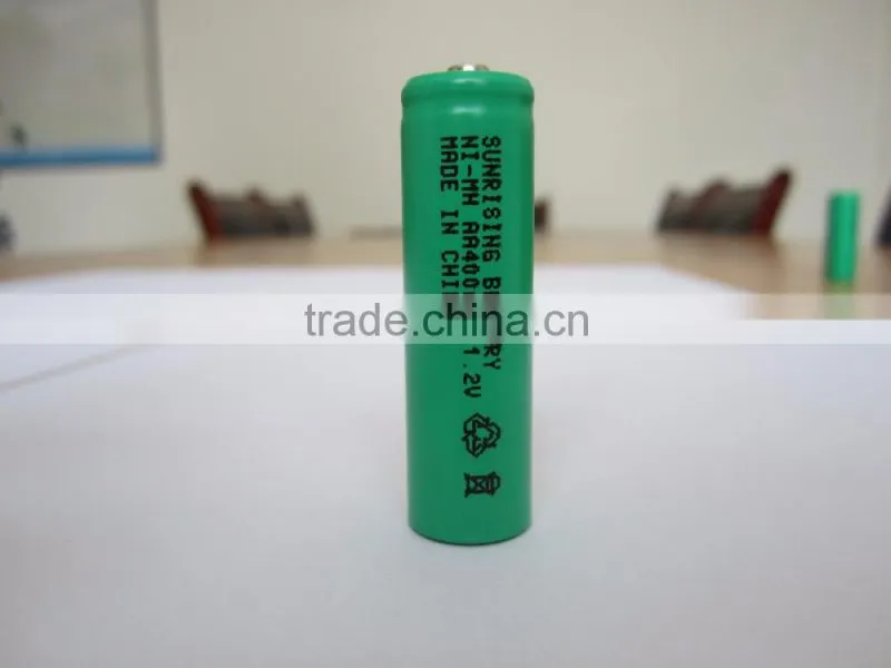 AA 400mAh 1.2 V Quanlity Rechargeable Battery NI-MH 1.2V Rechargeable 2A Battery Baterias Bateria