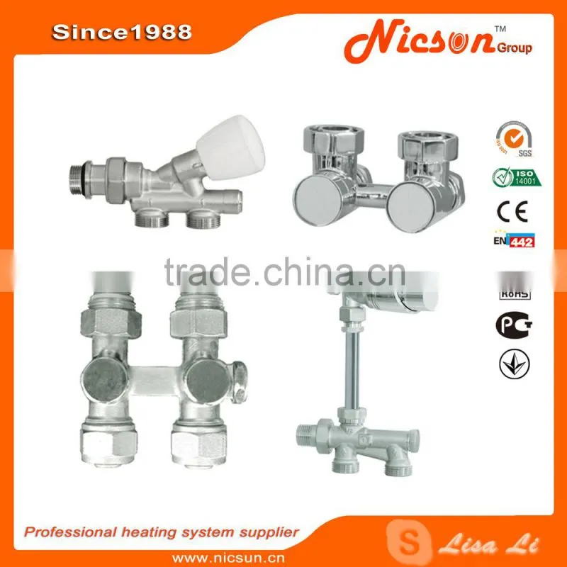Aluminum radiator temperature controller