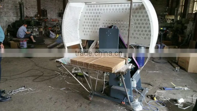 The corrugated carton box strapping machine price for scrap paper with CE Certification