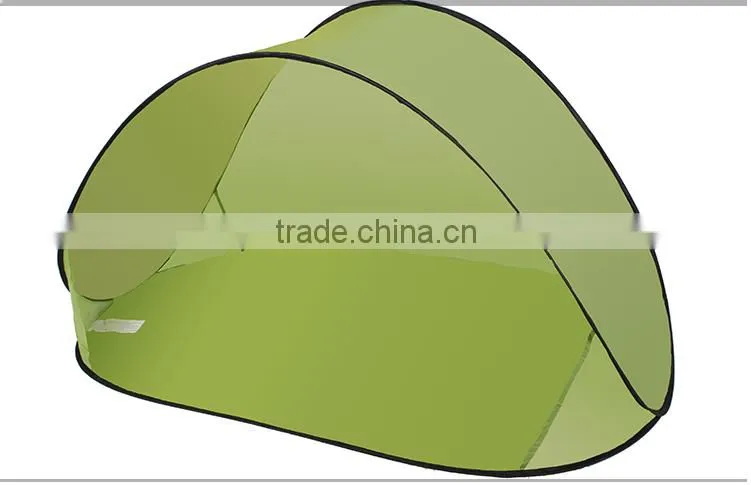 Portable outdoor pop up beach tent