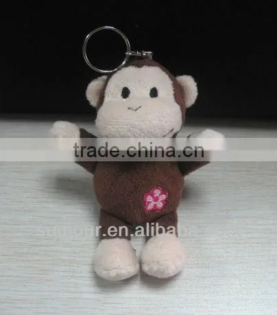 Lovely stuffed plush animal key chain little gifts
