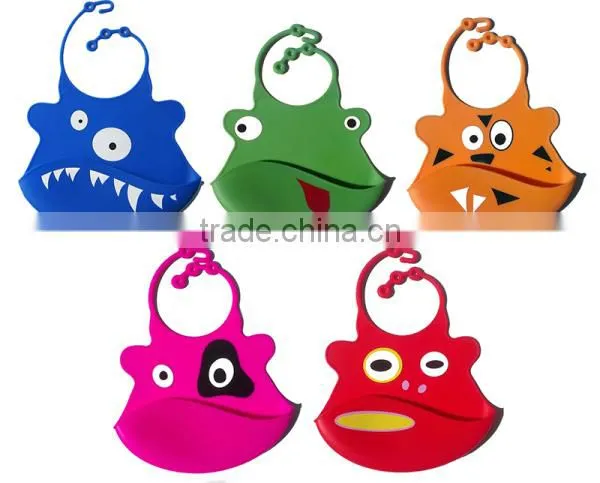 Flexible Lovely Design silicone bib