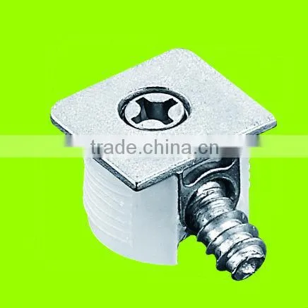 22 years old history hot selling/zinc alloy/Nickel Plated furniture shelf surpport connectors (CF3411)