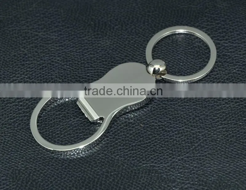 High qualith and cheap wine opener keychain metal bottle opener keychain