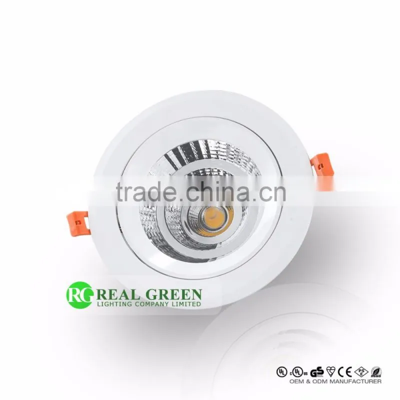 New design led ceiling down light 15w COB epistar chip led down light TV wall light 3000K-6500K 100V-265V