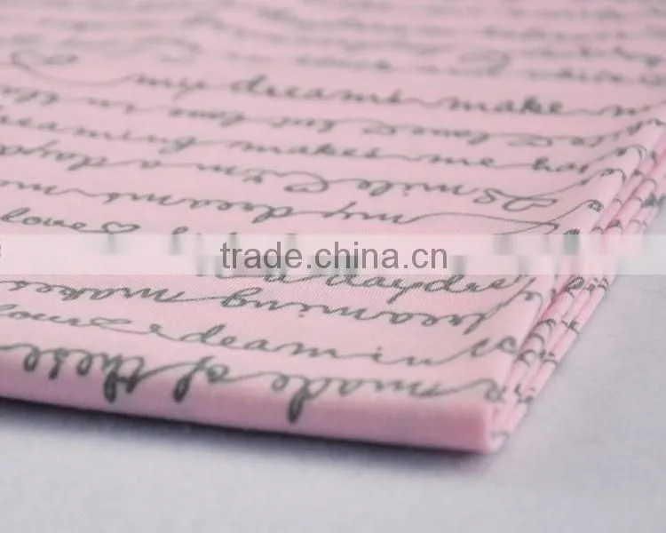 Jiufan textile polyester printed fabric for garments