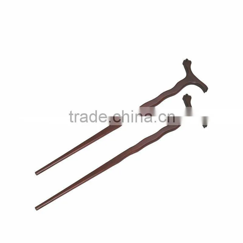 Wooden crutch