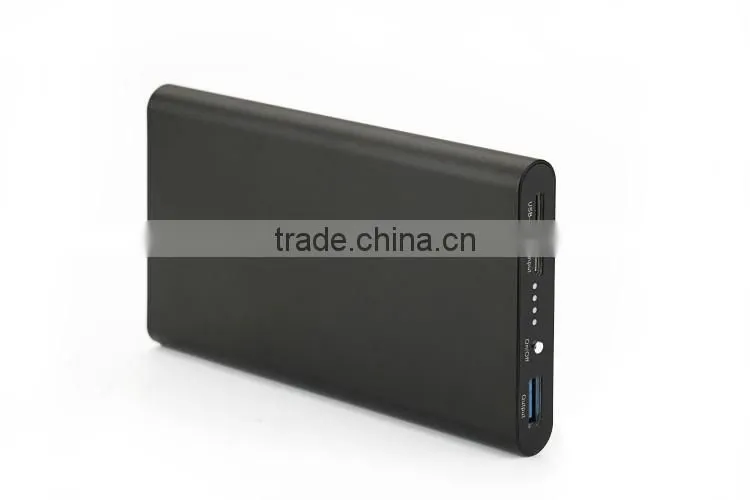2016 trending products fast charging qc2.0 power bank 10000mAh