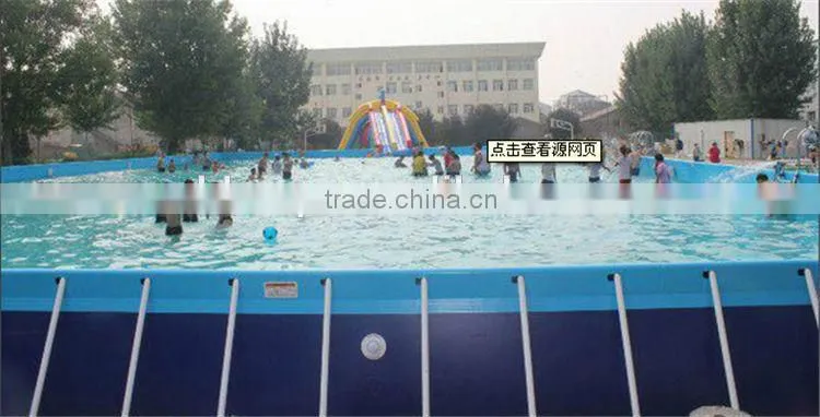 30X15m Water Park Metal Frame Pool for Kids and Adults