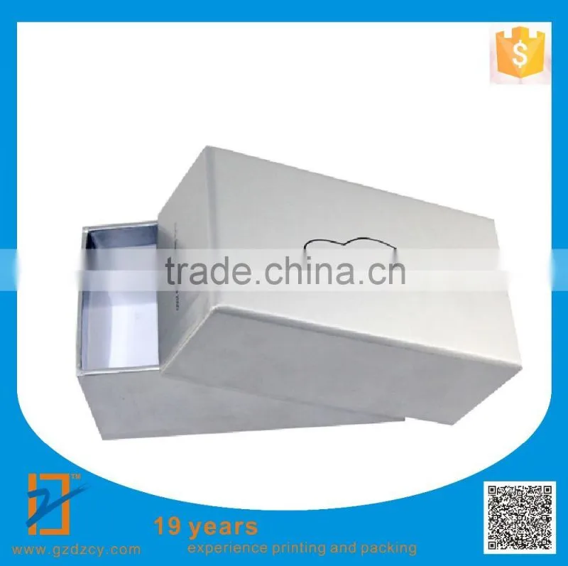 Custom designed, characteristic shoe box, shoes box