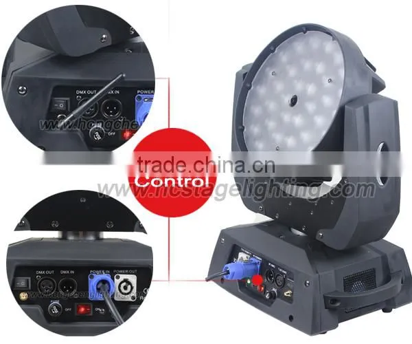 High quality 36X10W RGBW 4 in 1 moving led zoom light