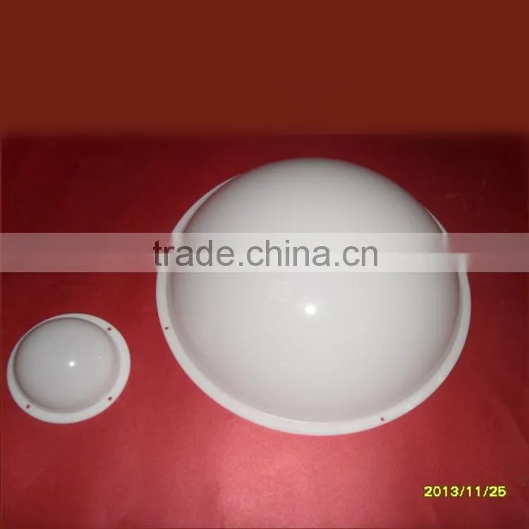 Hot sale plexiglass cover, desktop cover, white acrylic dome cover