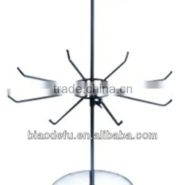 Three Tiers metal jewelry display racks
