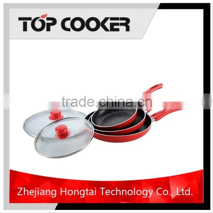 Aluminium press prestige stone coated cookware sets